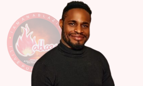 Prosper Elechi, Founder and Vision Lead of Ablaze Foundation